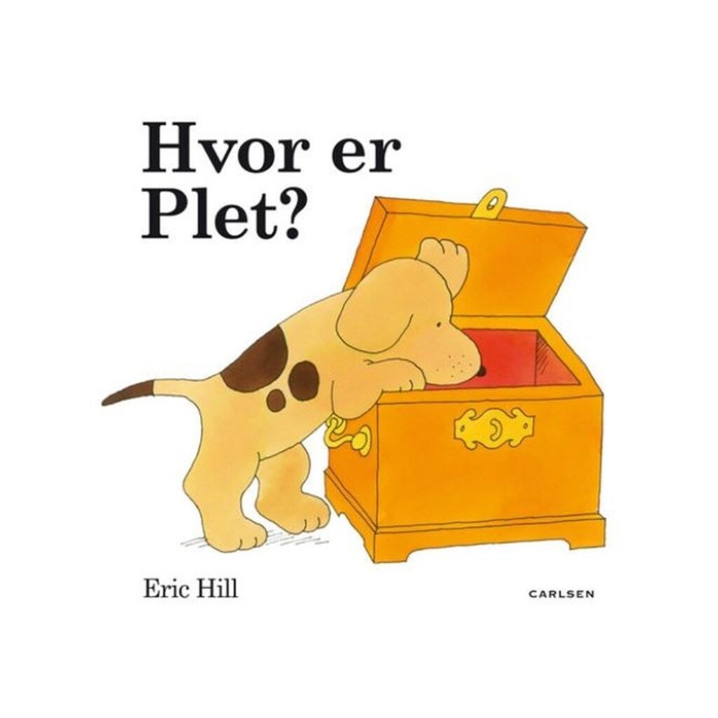 Hvor er Plet? - Børnebog - Papbog