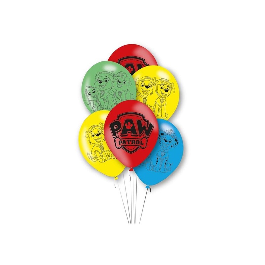Haza Witbaard - PAW Patrol Balloons 6pcs.