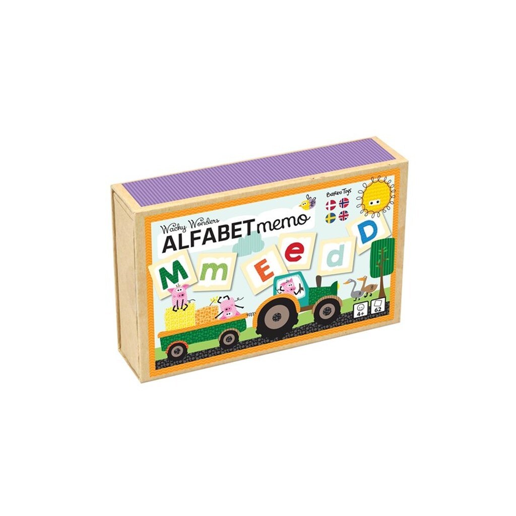Barbo Toys Wacky Wonders - Alfabet memo