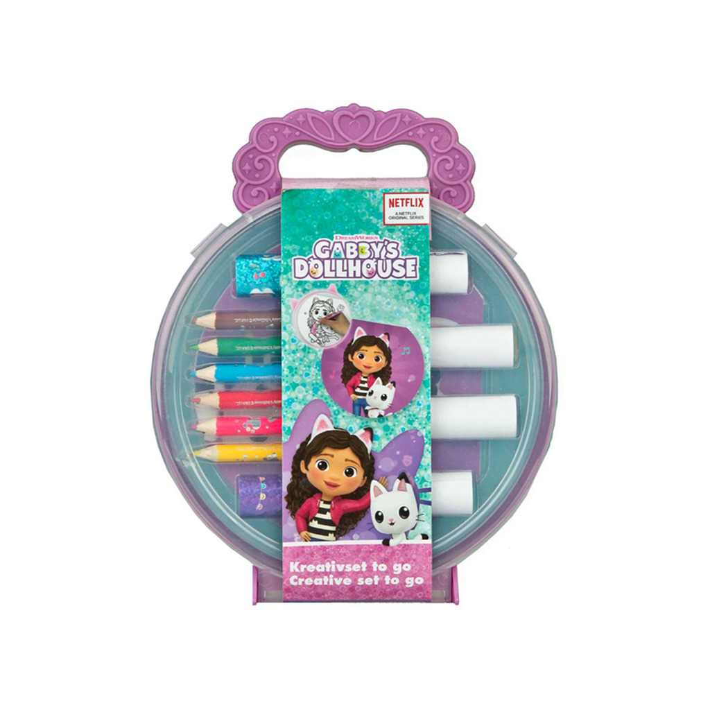 Undercover Gabby's Dollhouse Creative Coloring Set in Case
