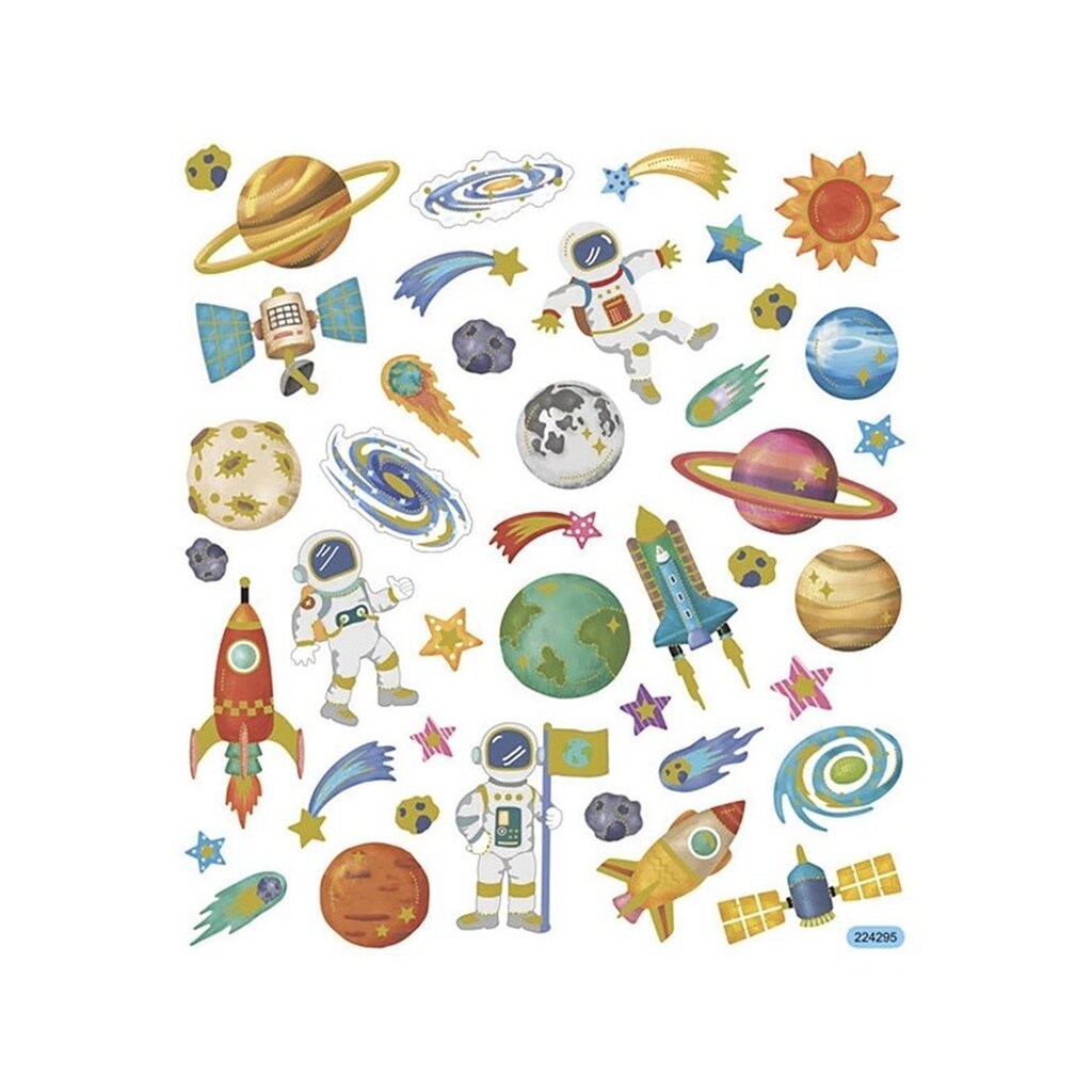 Creativ Company - Space Stickers 1 Sheet
