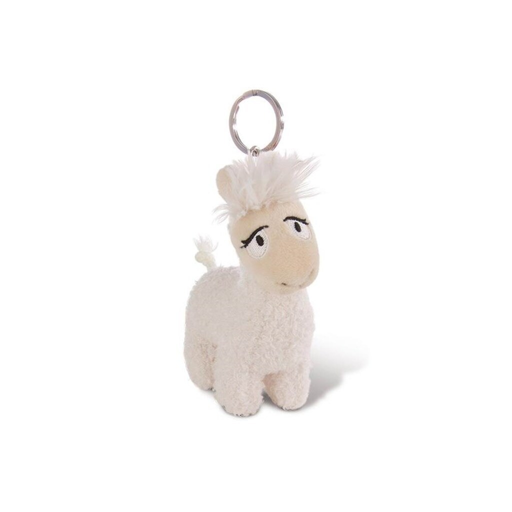 Nici Plush Keychain Lama Lady 10cm
