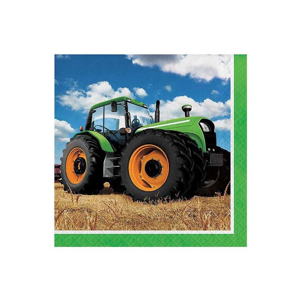 Haza Witbaard Tractor Napkins 16 pcs.