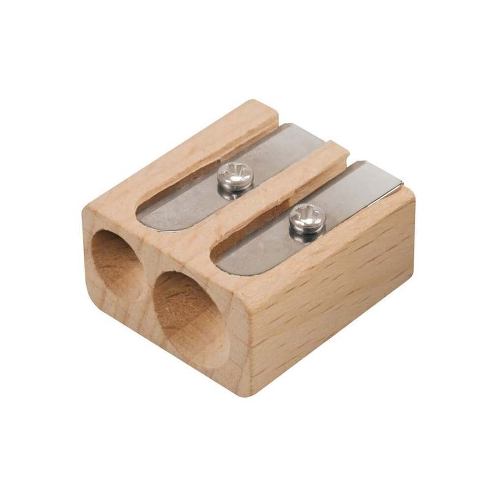 Lyra Sharpener Twin-Hole Pro Nat. Wood  ej bild