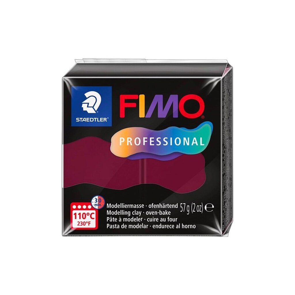 Staedtler MODELLÉR FIMO PROF 57G BORDEAUX