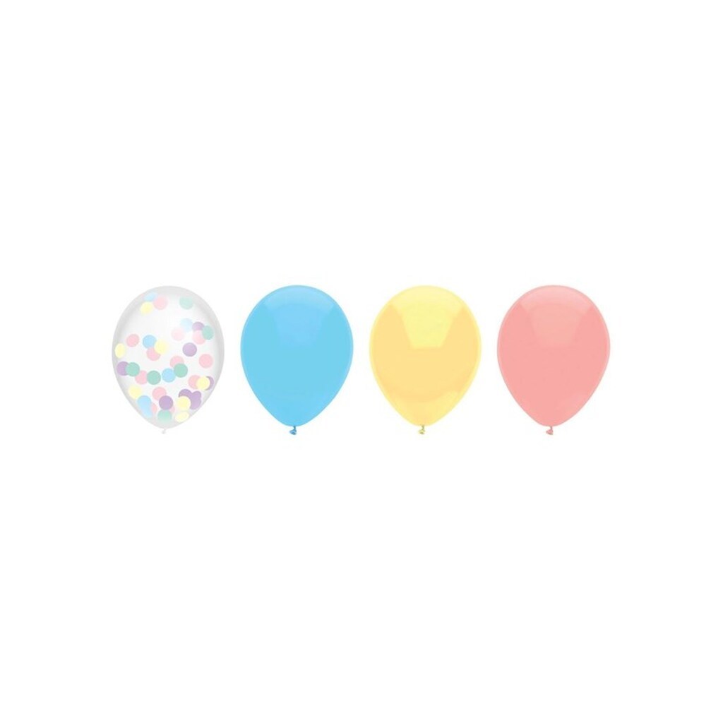 Haza Witbaard Balloon mix Pastel 6pcs.