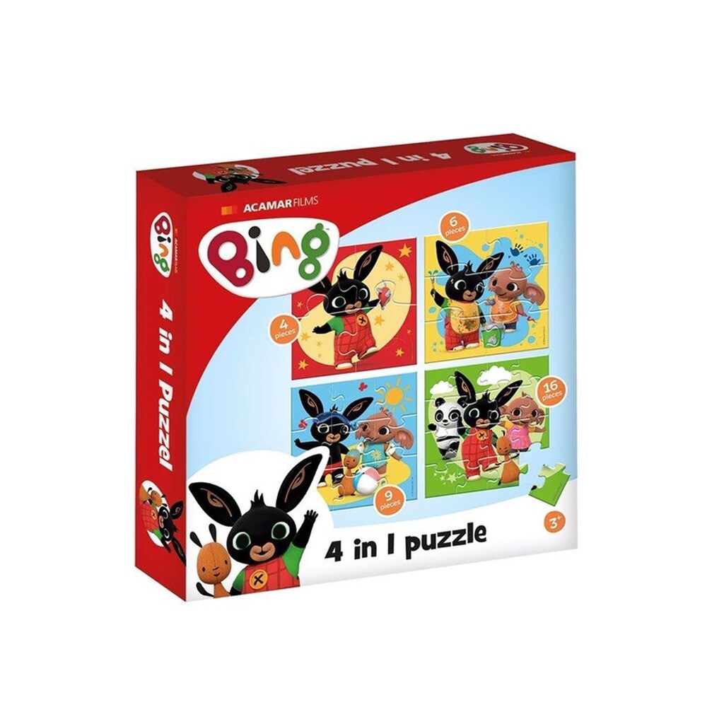 Creative Craft Group BING 4 i 1 puslespil