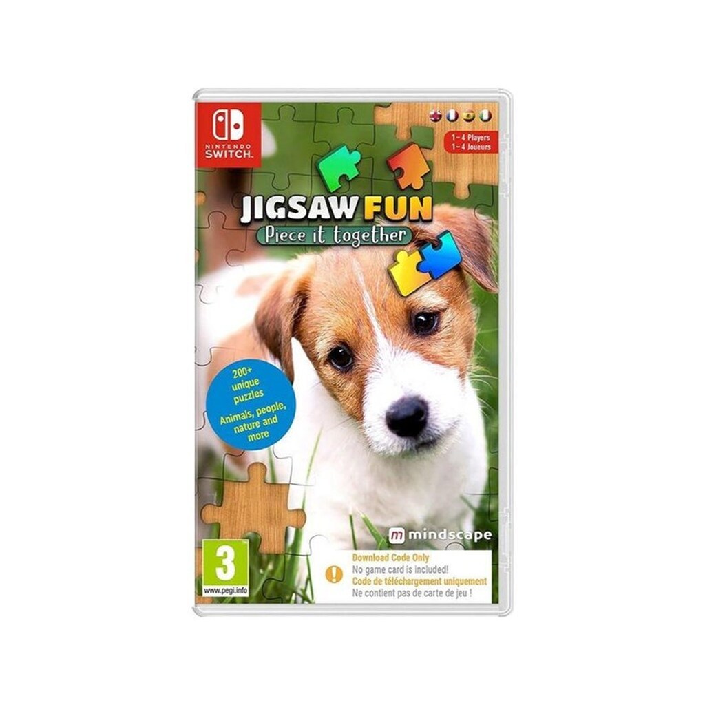 Jigsaw Fun: Piece It Together (Code in a Box) - Nintendo Switch - Puslespil