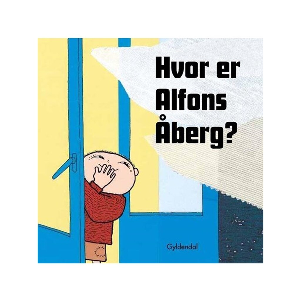 Hvor er Alfons Åberg? - Børnebog - Papbog