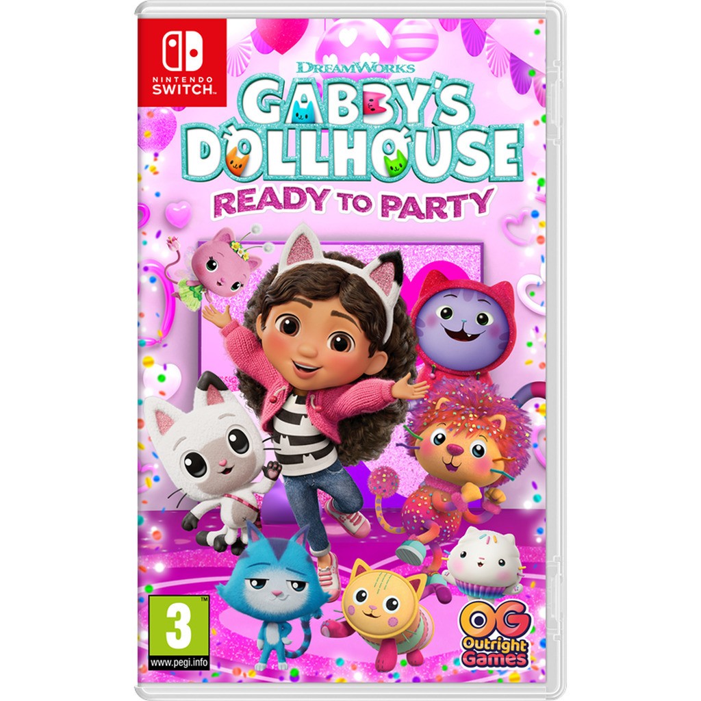 Gabby&apos;s Dollhouse: Ready to Party - Nintendo Switch - Eventyr