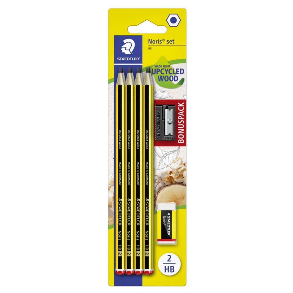 Staedtler Noris Blyant HB Sæt/Bc - 100% PEFC