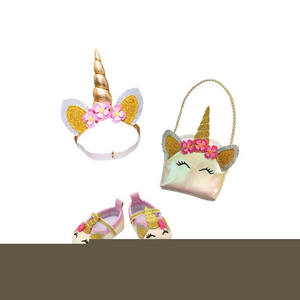 Heless Doll Accessories Glitter Unicorn Set 38-45 cm