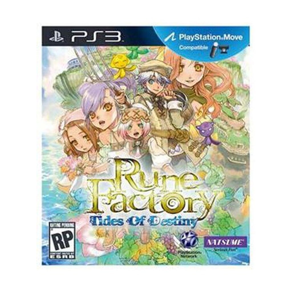 Rune Factory: Tides of Destiny - Sony PlayStation 3 - RPG