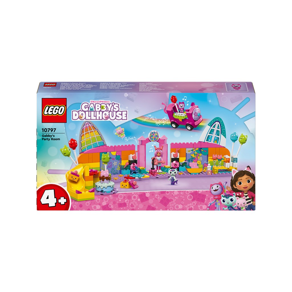 LEGO Gabby&apos;s Dollhouse 10797 Gabbys partyrum