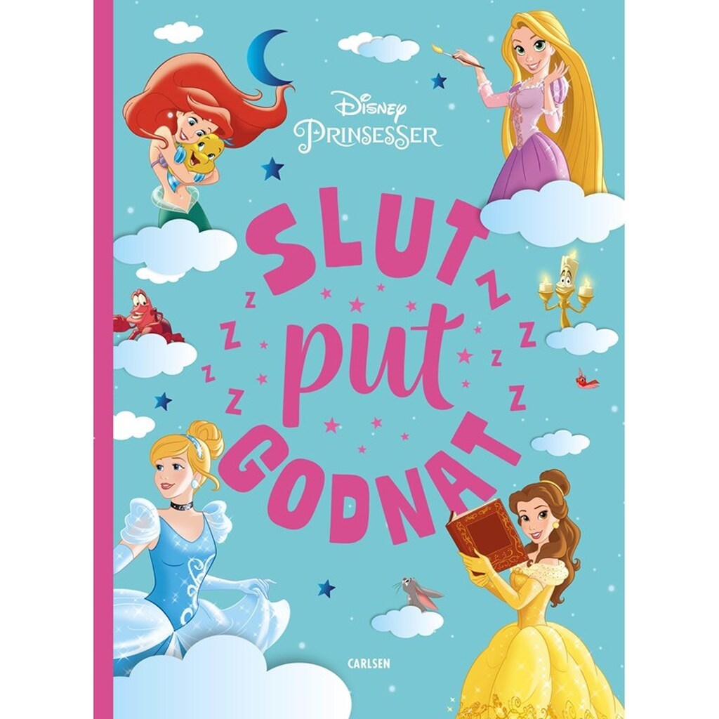 Slut put godnat - Disney Prinsesser - Børnebog - Hardcover