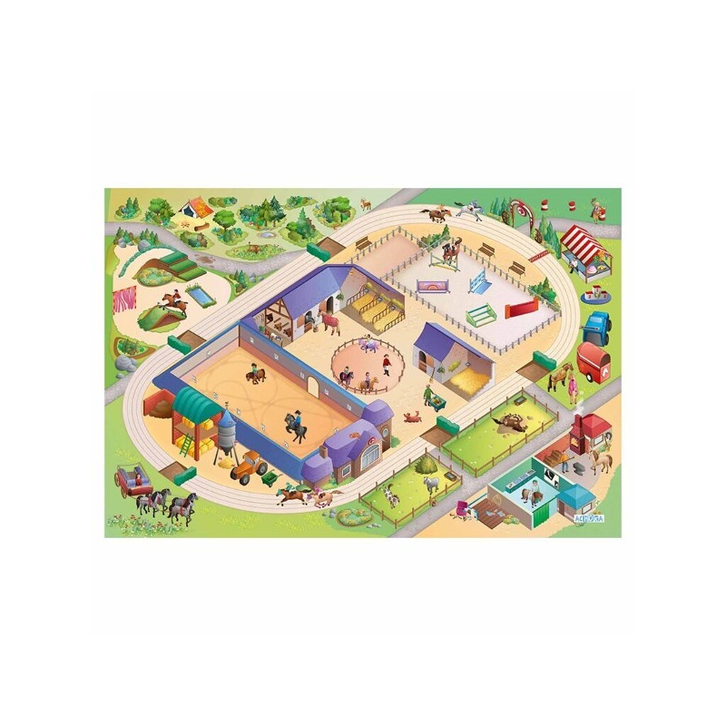 Achoka Play mat Horse Riding School 100x150cm