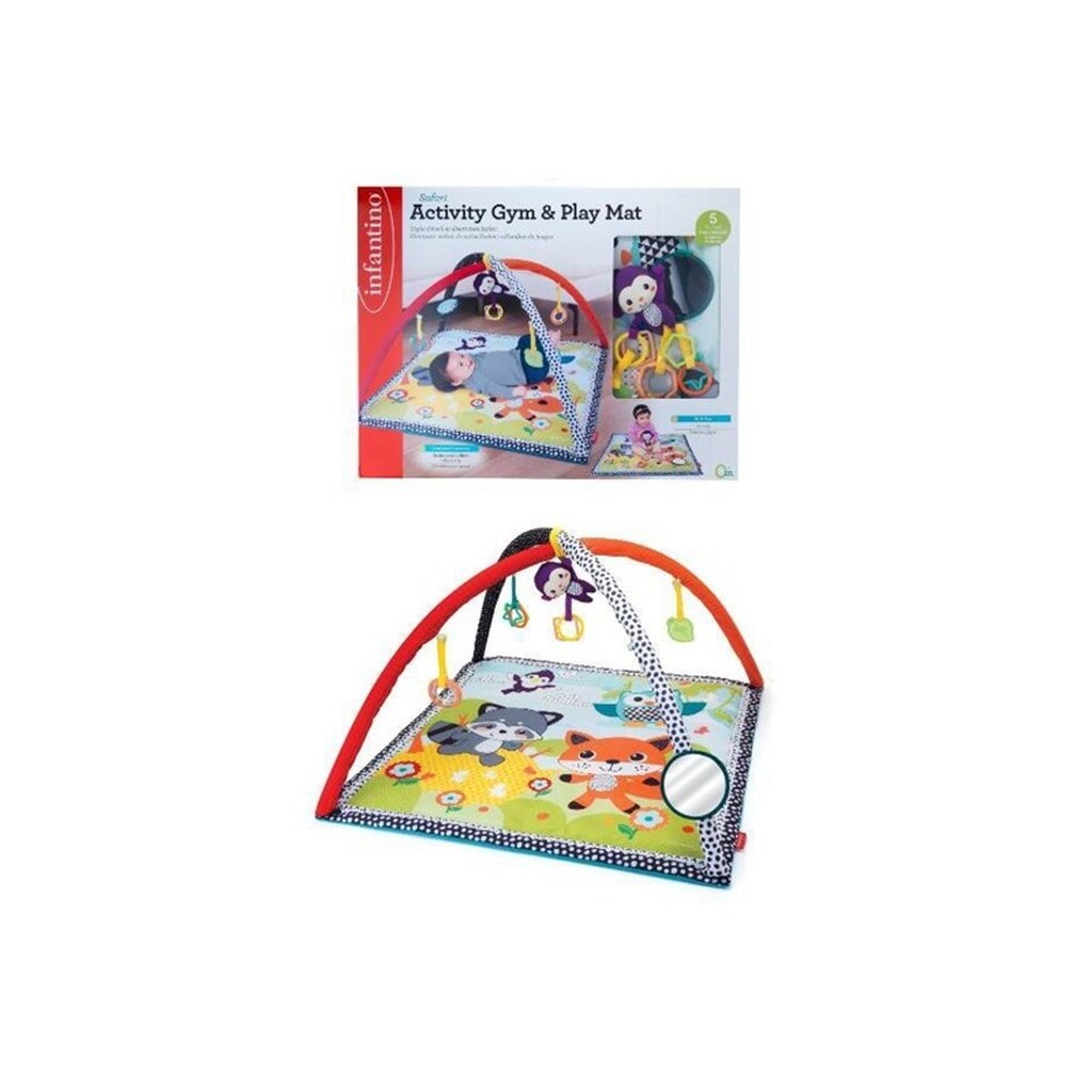 B-Kids Infantino Aktivitetstæppe Safari