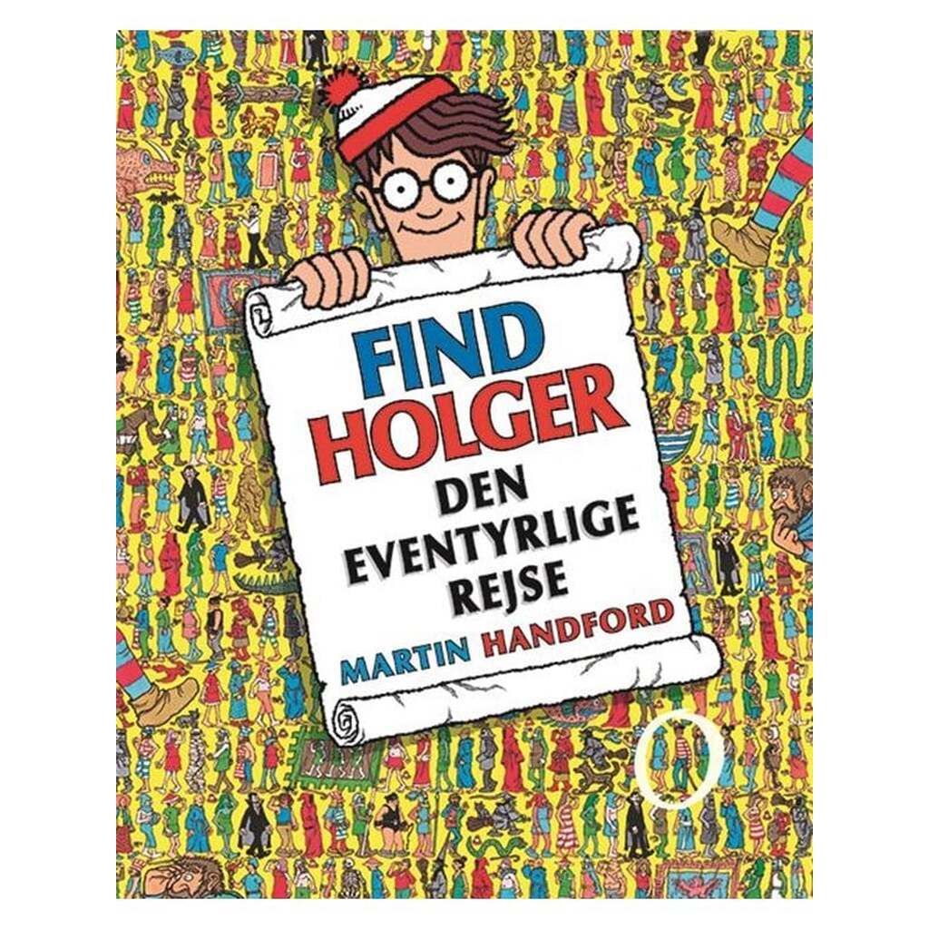 FIND HOLGER - Den eventyrlige rejse - Børnebog - Hardcover