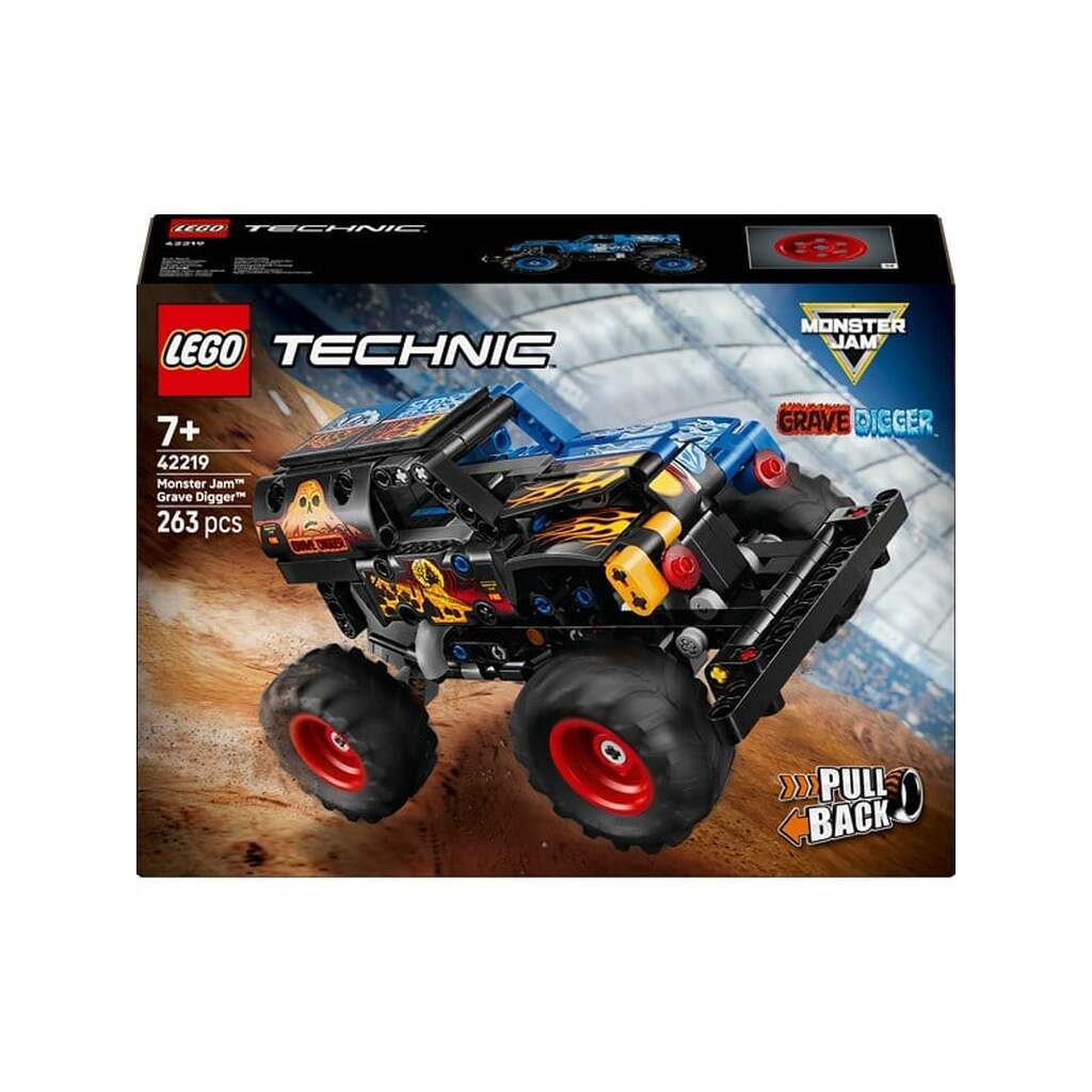 LEGO Technic 42219 Monster Jam&#8482; Grave Digger&#8482; Fire and Ice