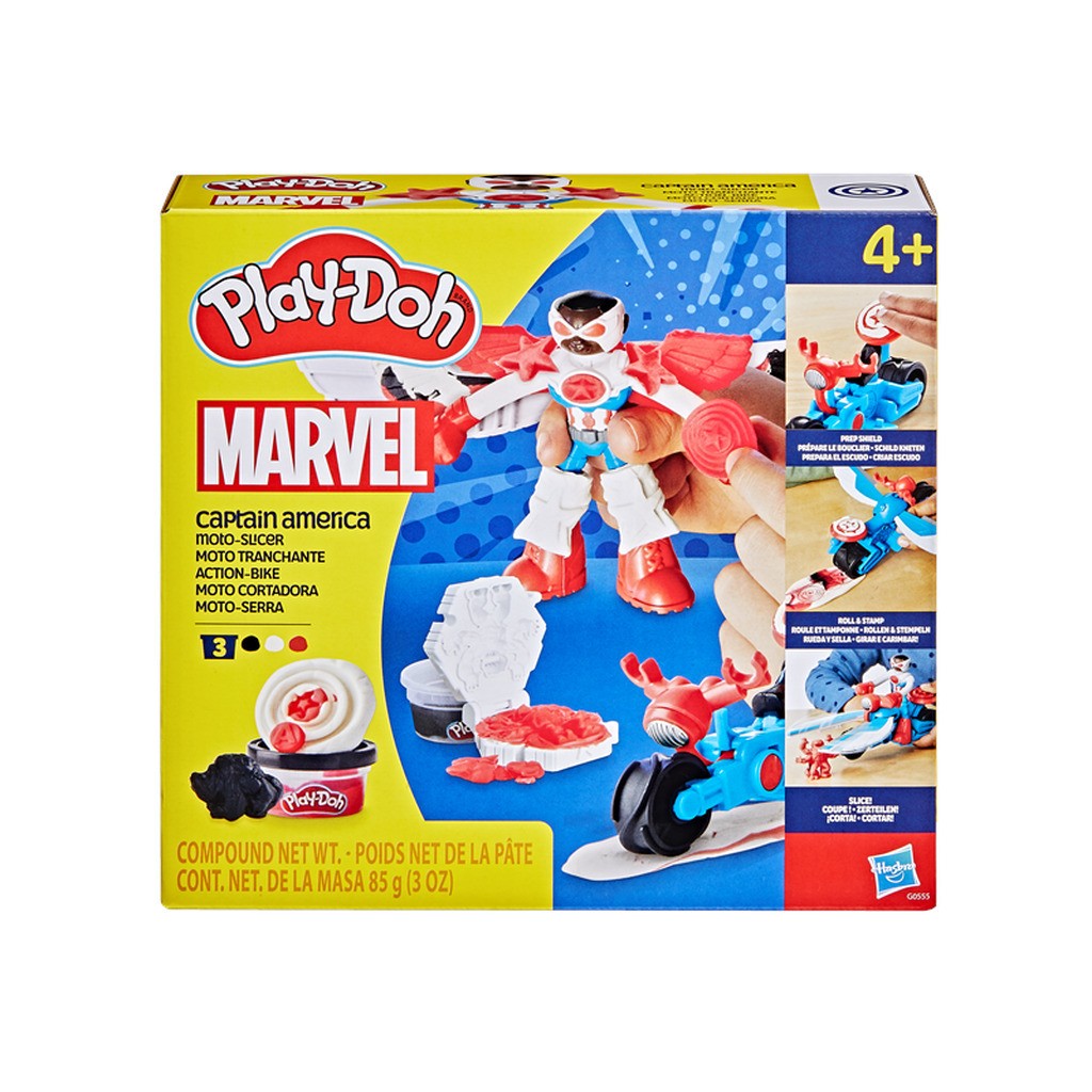 Play-Doh Captain America Moto-Slicer