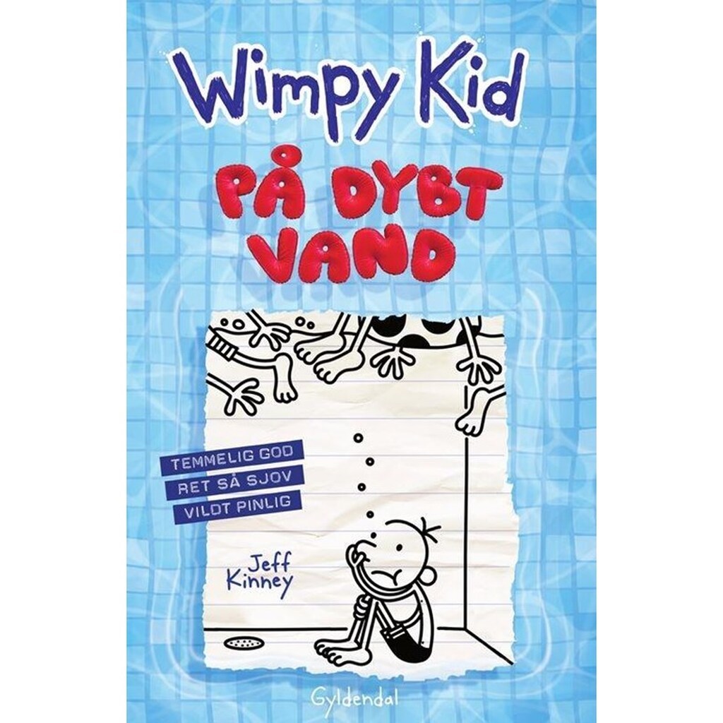 Wimpy Kid 15 - På dybt vand - Børnebog - Hardcover