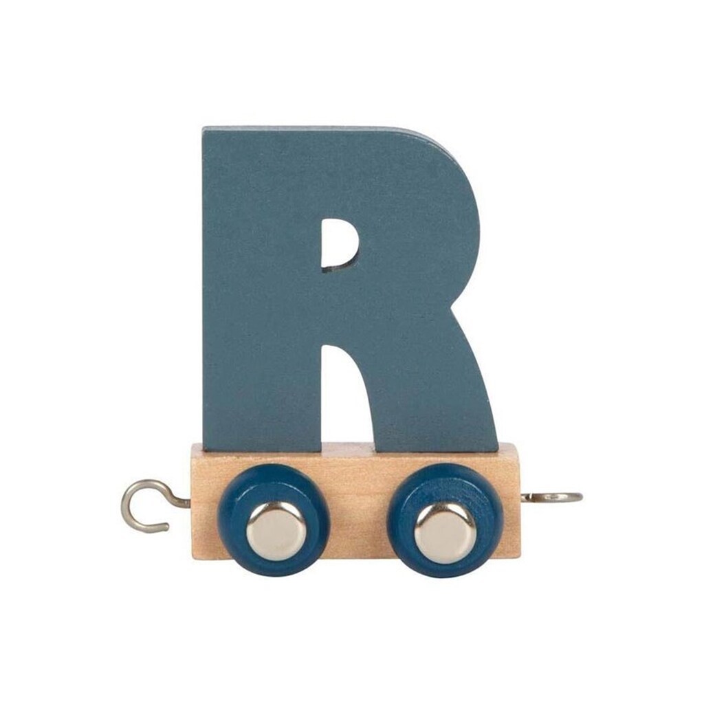 Small Foot - Wooden Letter Train Polar - R