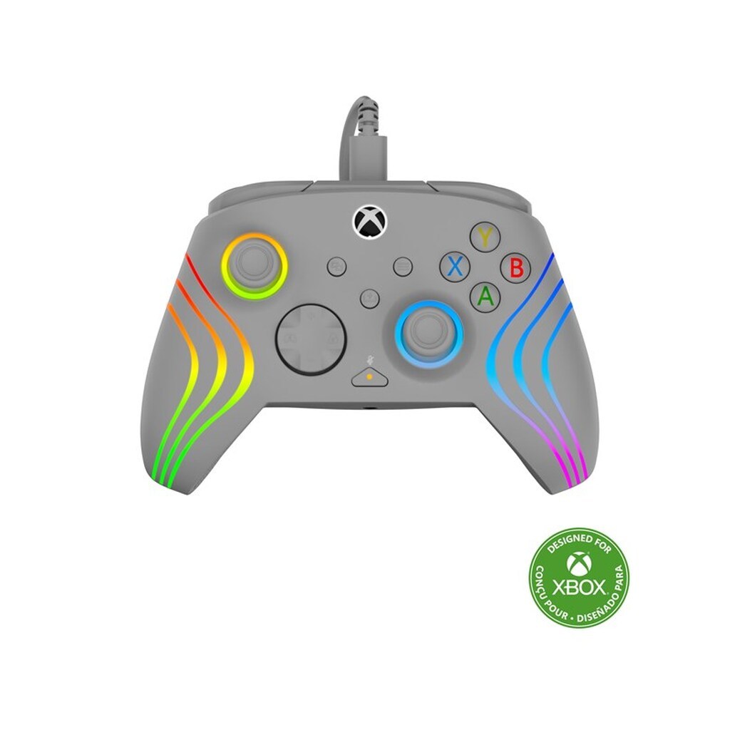 Turtle Beach Afterglow Wave - Grey - Wired Controller - Microsoft Xbox Series S