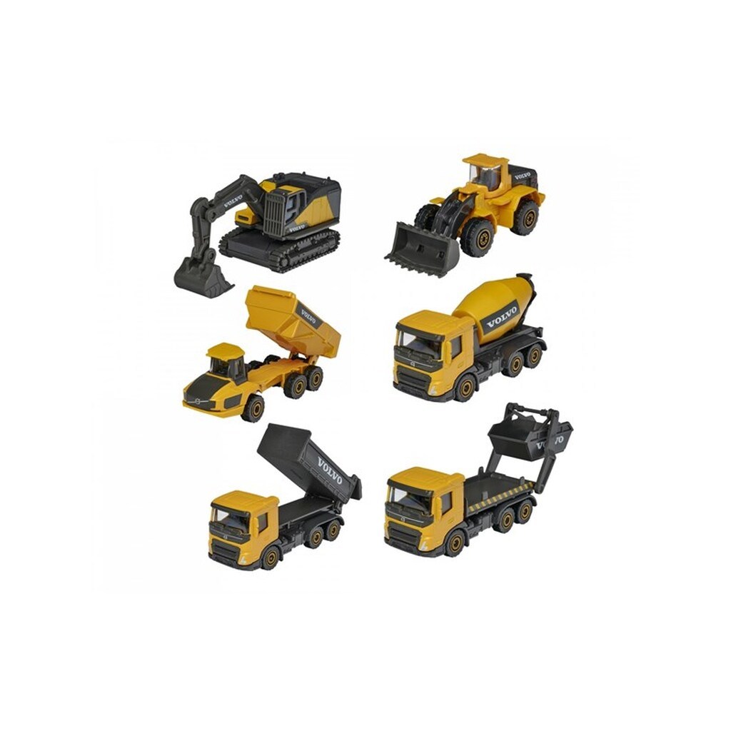 Majorette Volvo Work Vehicles 3 pcs.