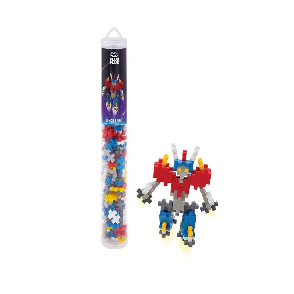 Plus-Plus Mecha Bot / 100 pcs Tube