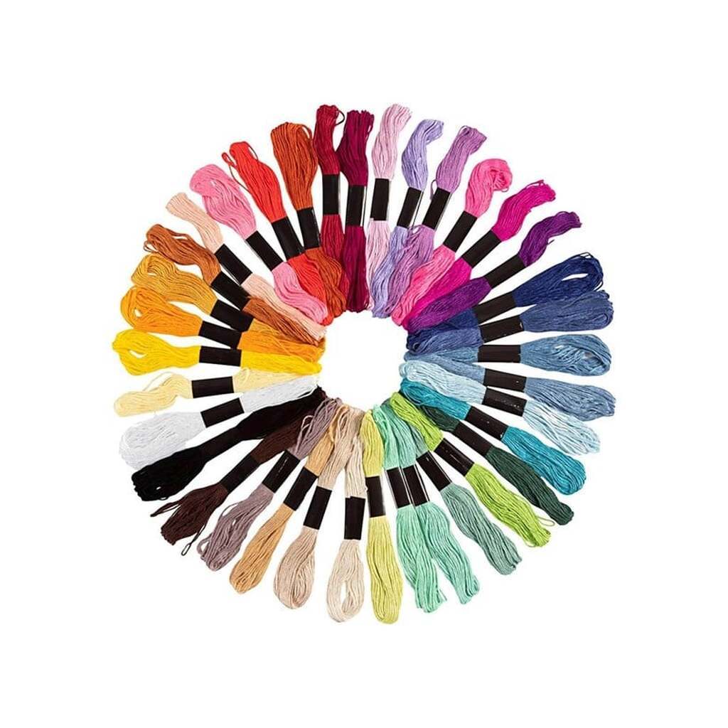 Creativ Company Embroidery thread 42 colors