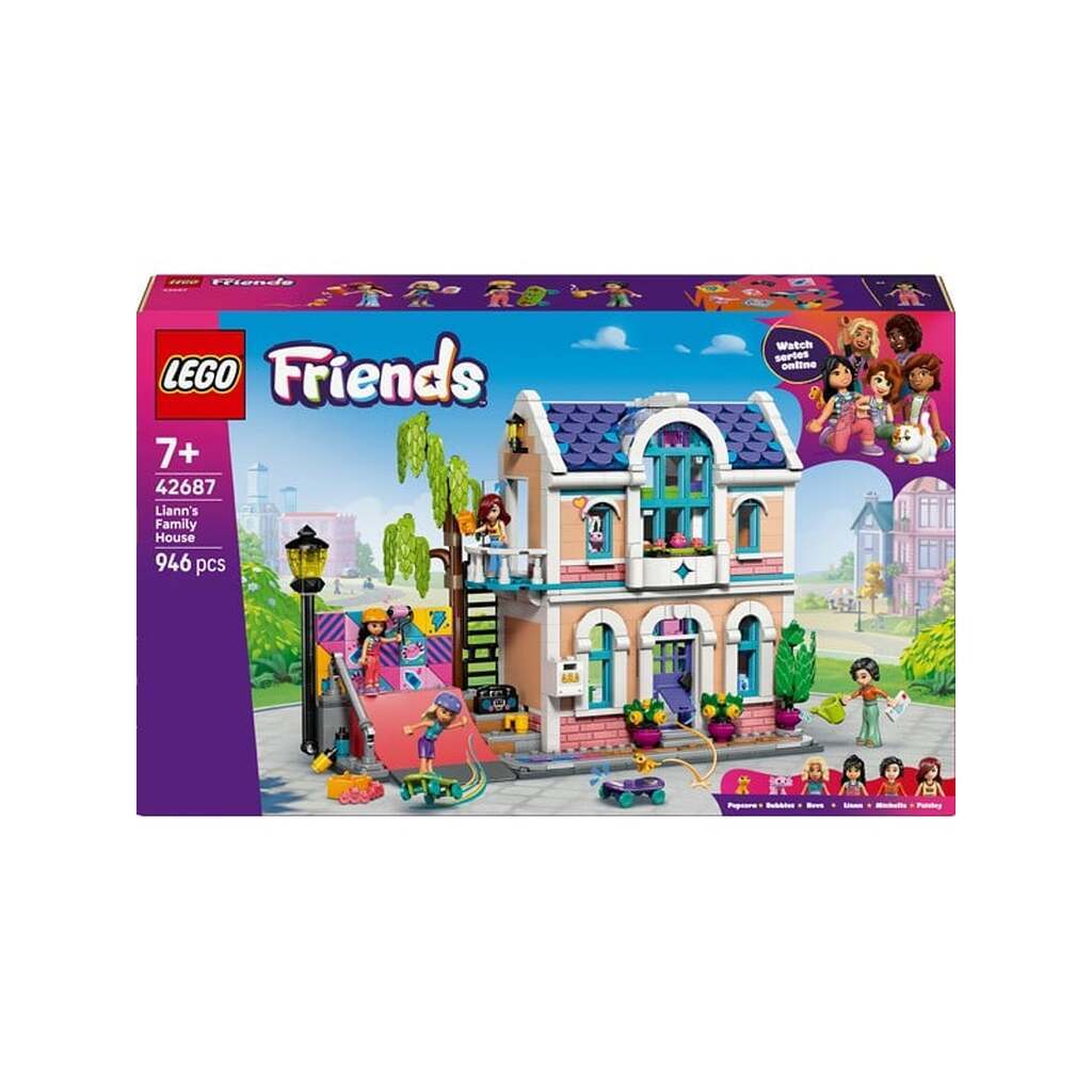 LEGO Friends 42687 Lianns families hus