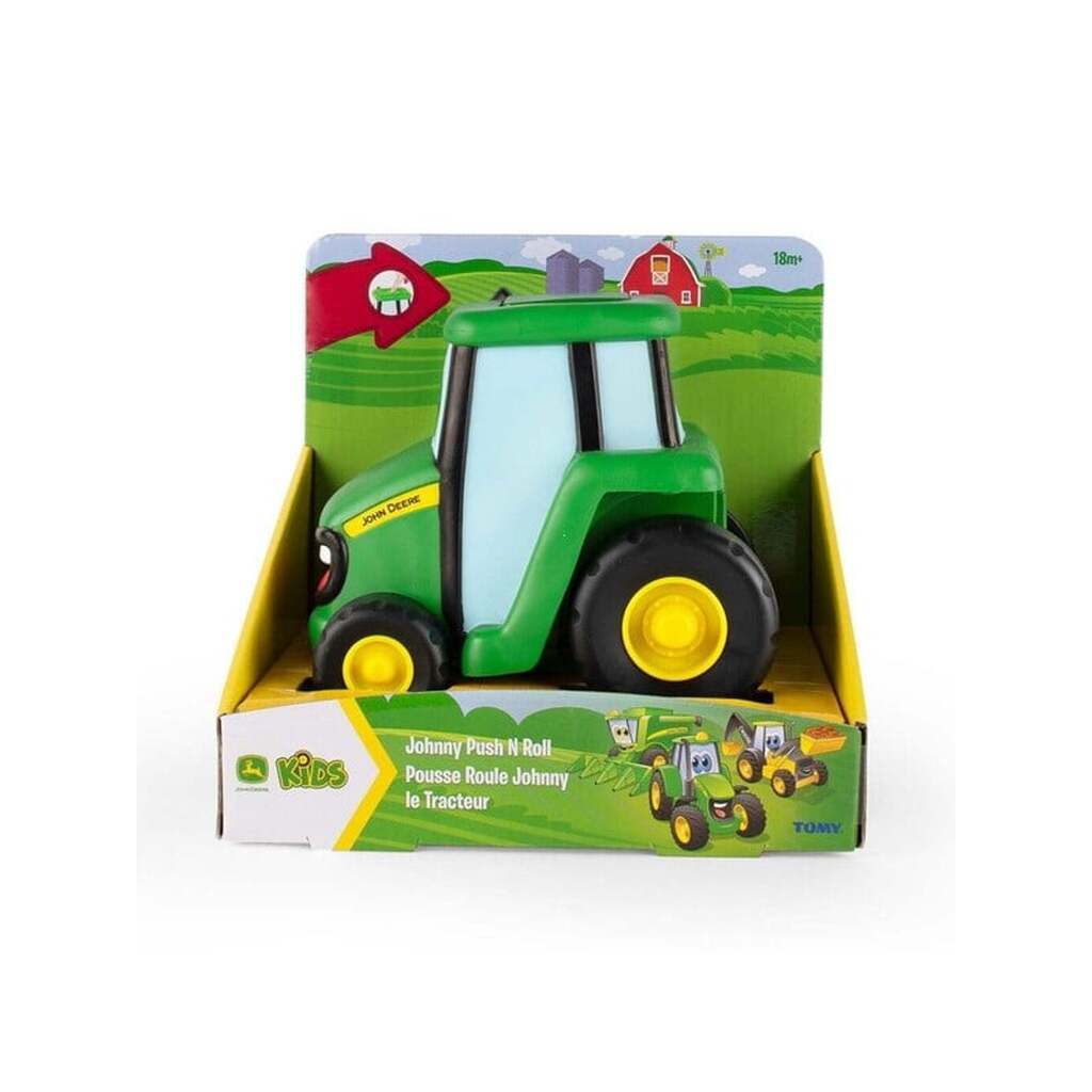 John Deere Push &amp; Roll Johnny Tractor