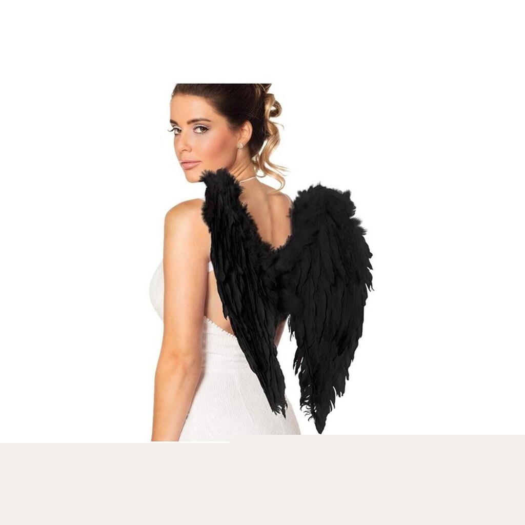 Boland - Angel Wings Foldable Black 50 x 50 cm