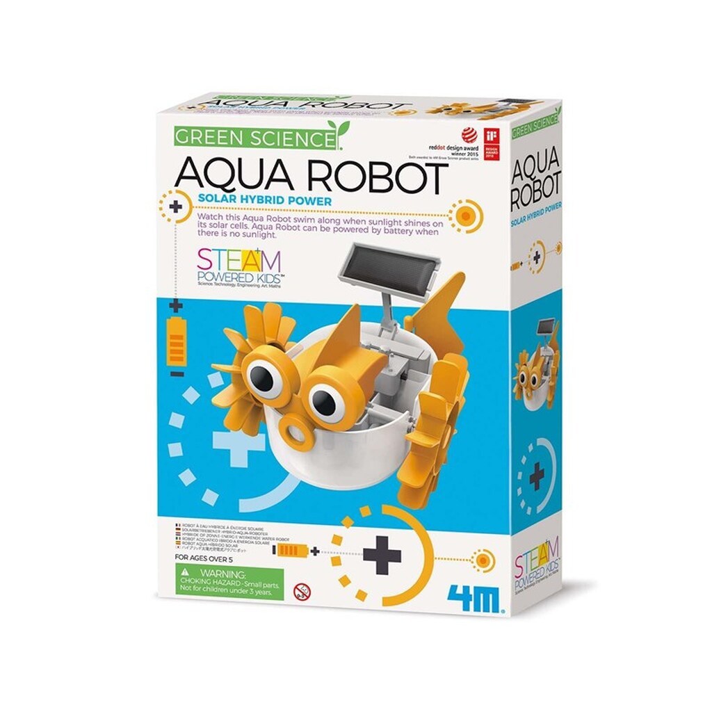 4M Green Science / Hybrid Solar Power - Aqua Robot