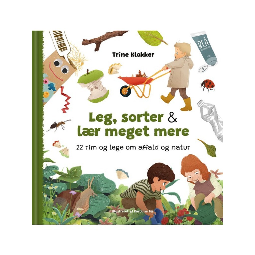 Leg sorter og lær meget mere - Børnebog - Hardcover