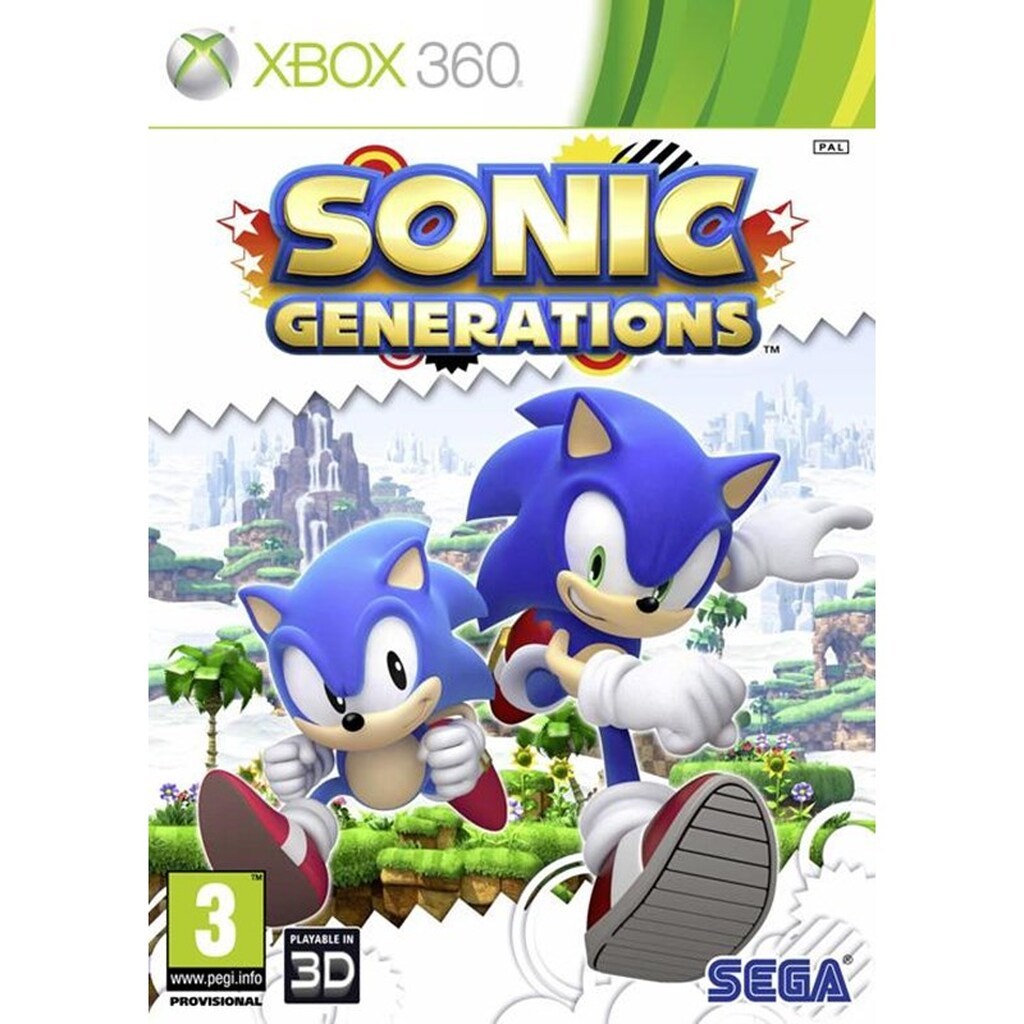 Sonic Generations - Microsoft Xbox 360 - Action