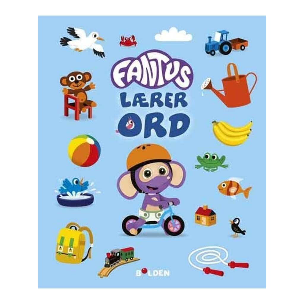 Fantus lærer ord - Børnebog - Hardcover