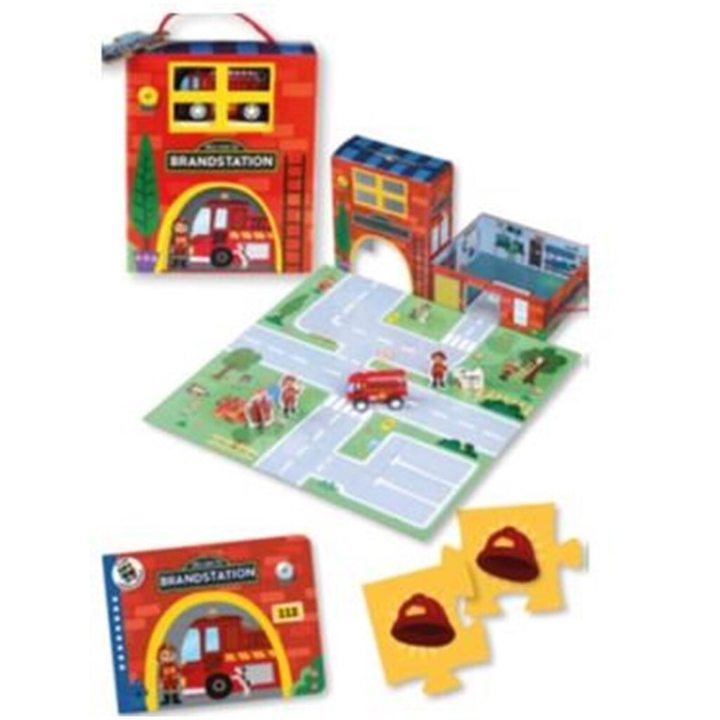 Min lille by Junior - Brandstationen - Børnebog