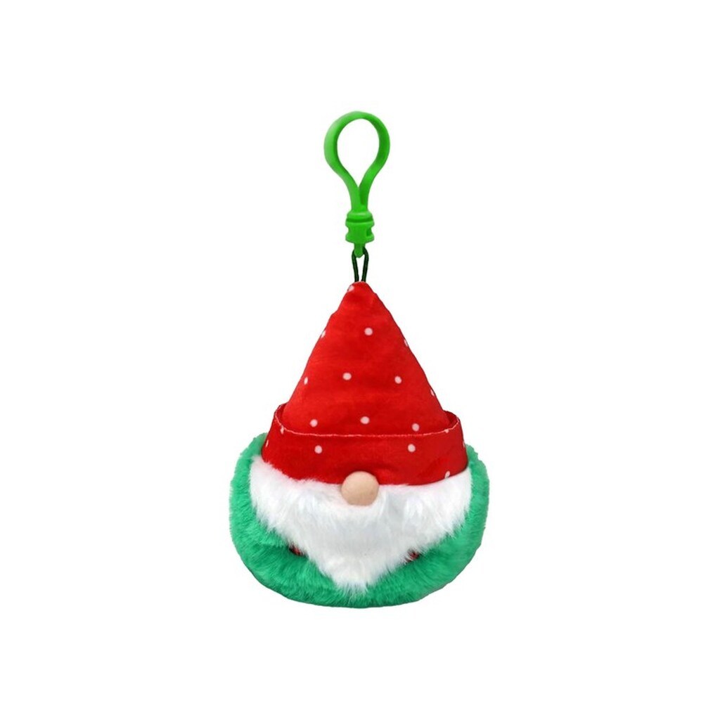 Ty Beanie Boo&apos;s Clip Christmas Gnome Topsy 7cm