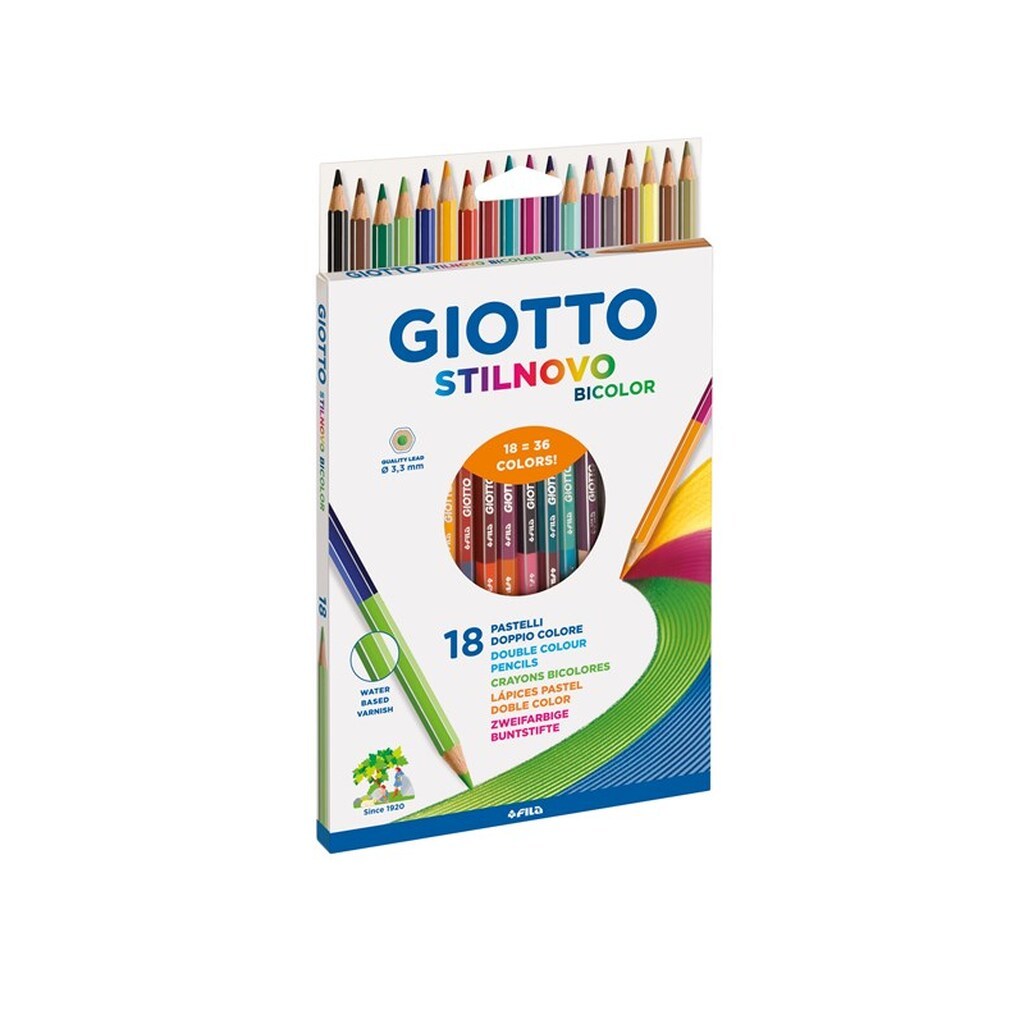 Giotto Stilnovo Bicolor 18 pcs