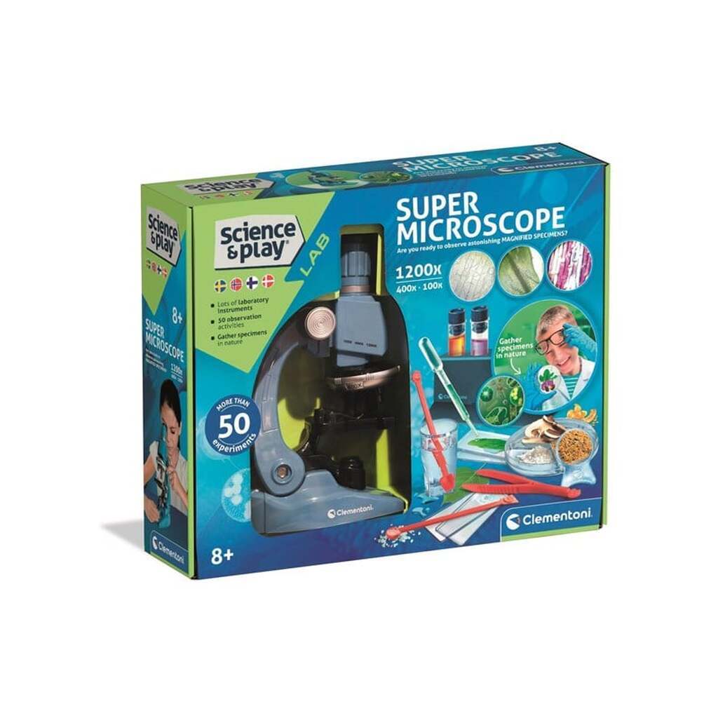 Clementoni Super Microscope 1200x (Nordic)