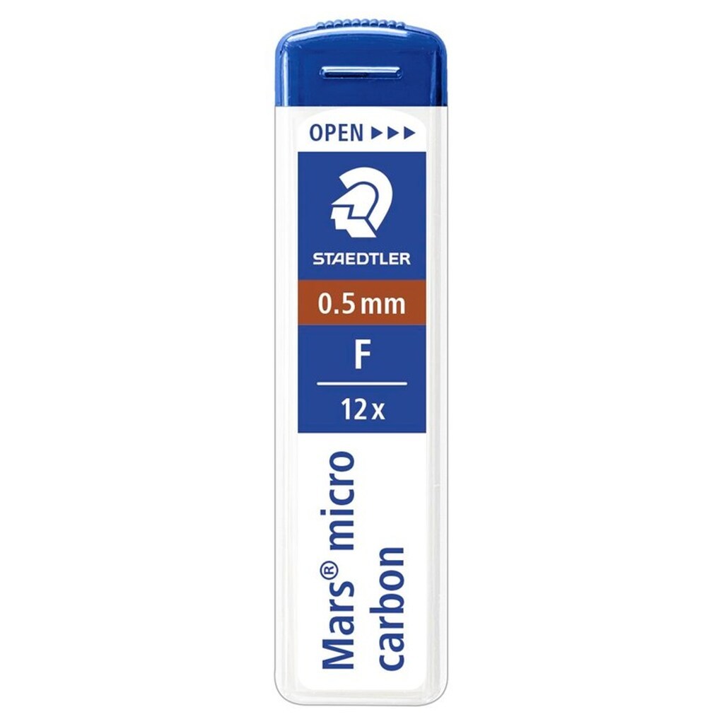 Staedtler MARS MICRO MINE 0,5mm F, 12 ETUIER Á 12 MINER