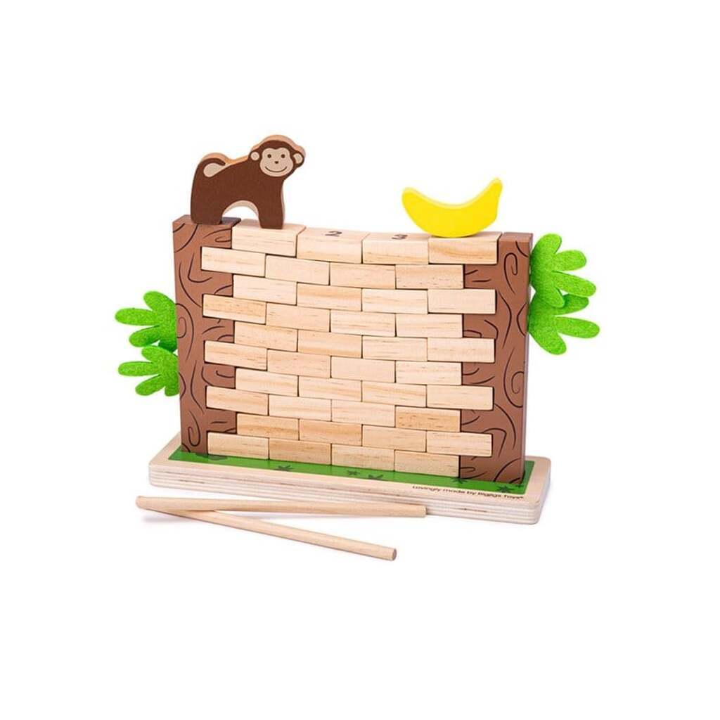 Bigjigs Wooden Children's Game Jungle Crash