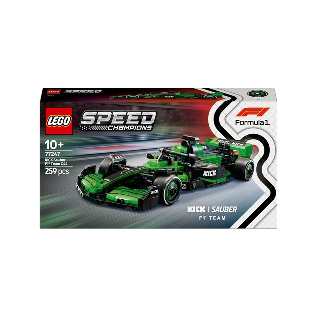 LEGO Speed Champions 77247 KICK Sauber F1® Team C44-racerbil