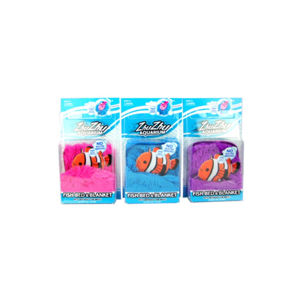 ZhuZhuPets Aquarium Seng og Tæppesæt