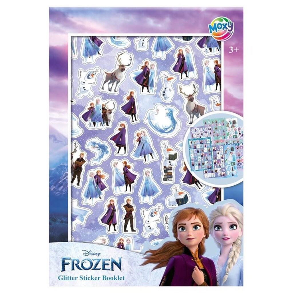 Creative Craft Group FROZEN Glitter Sticker Book A5 - 8 ark