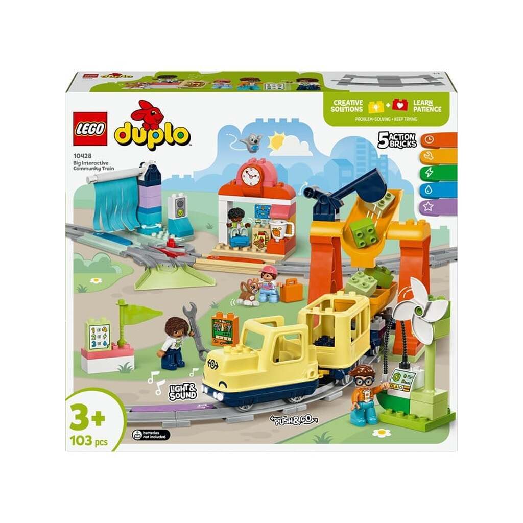 LEGO DUPLO 10428 Stort interaktivt lokalbanetog