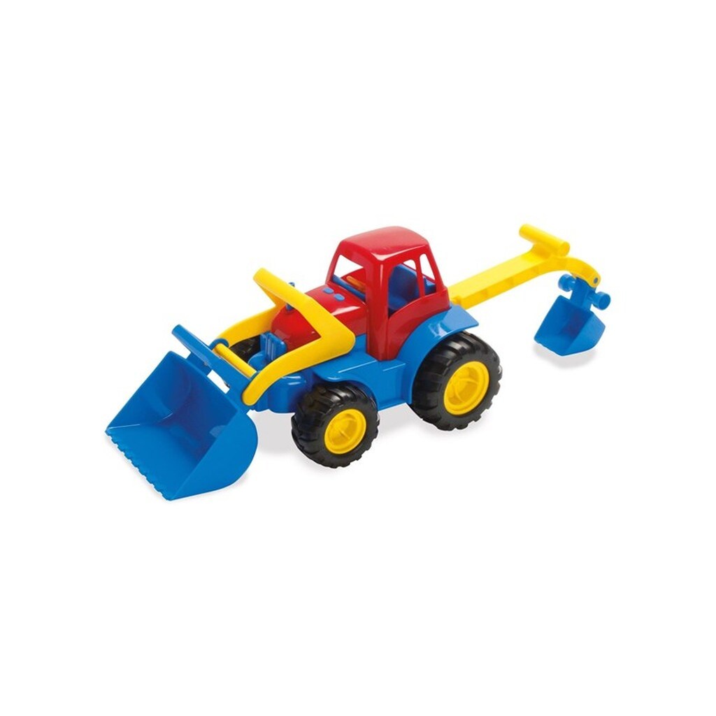 Dantoy Tractor with Frontloader Excavator (2121)