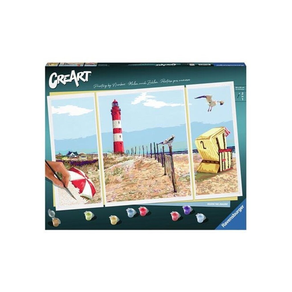 Ravensburger CreArt Paint by Numbers - Beside The Seaside