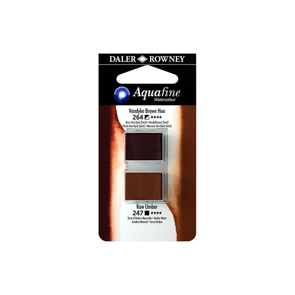 Daler-Rowney Aquafine HP Vandyke Brown Hue/Raw Umber